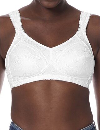 AMOENA | Nora Wire-Free Bra 2555N - White