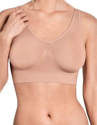 AMOENA | Soft Bustier Wire-Free Bra - Blush
