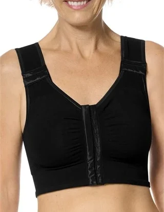 AMOENA | Lymph Flow Long Wire Free Front Closure Bra