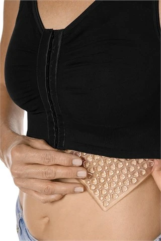 AMOENA | Lymph Flow Pressure Pad - Clear - Contour Mastectomy Essentials