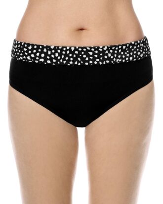 AMOENA | Manila High Waist Swim Panty - Black