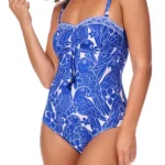 AMOENA | Azores One Piece Bandeau Swimsuit