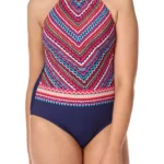 AMOENA | Thassos High Neck One-Piece Swimsuit