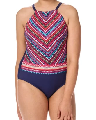 AMOENA | Thassos High Neck One-Piece Swimsuit