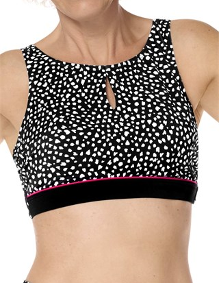 Manila High Neck Wire Free Bikini Top