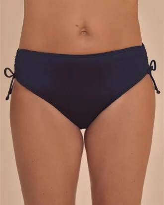 Lazio Mid Height Bikini Bottom dark blue